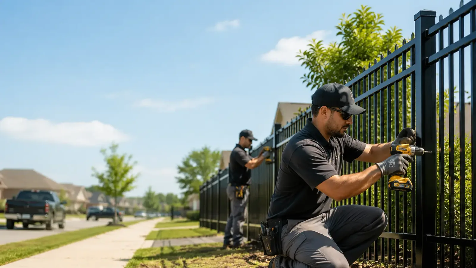 Metal Fence Installation in Wade, NC